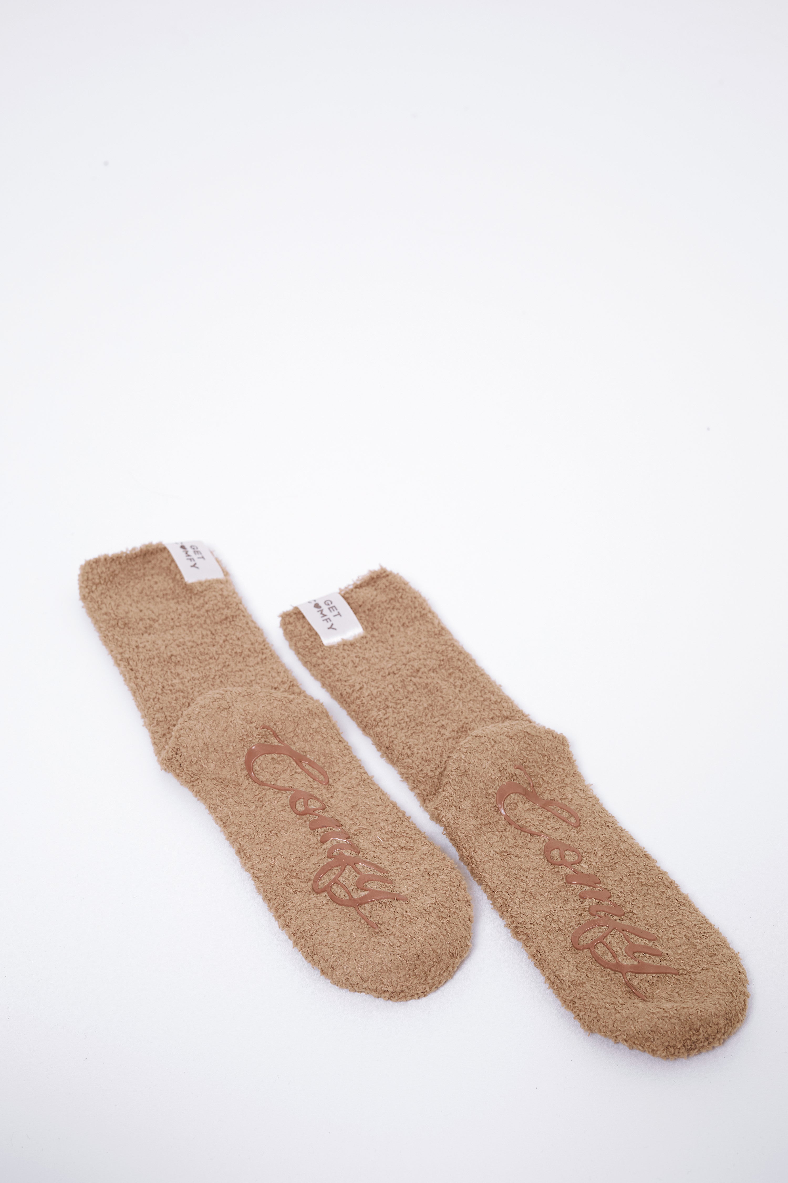 Comfy Socks 2-Pack Latte/Ecru – ARUELLE Shop